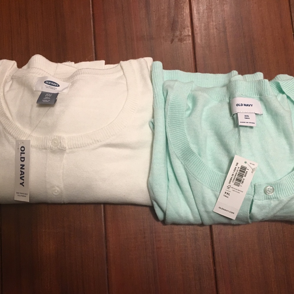 NWT old navy cardigan white/ivory